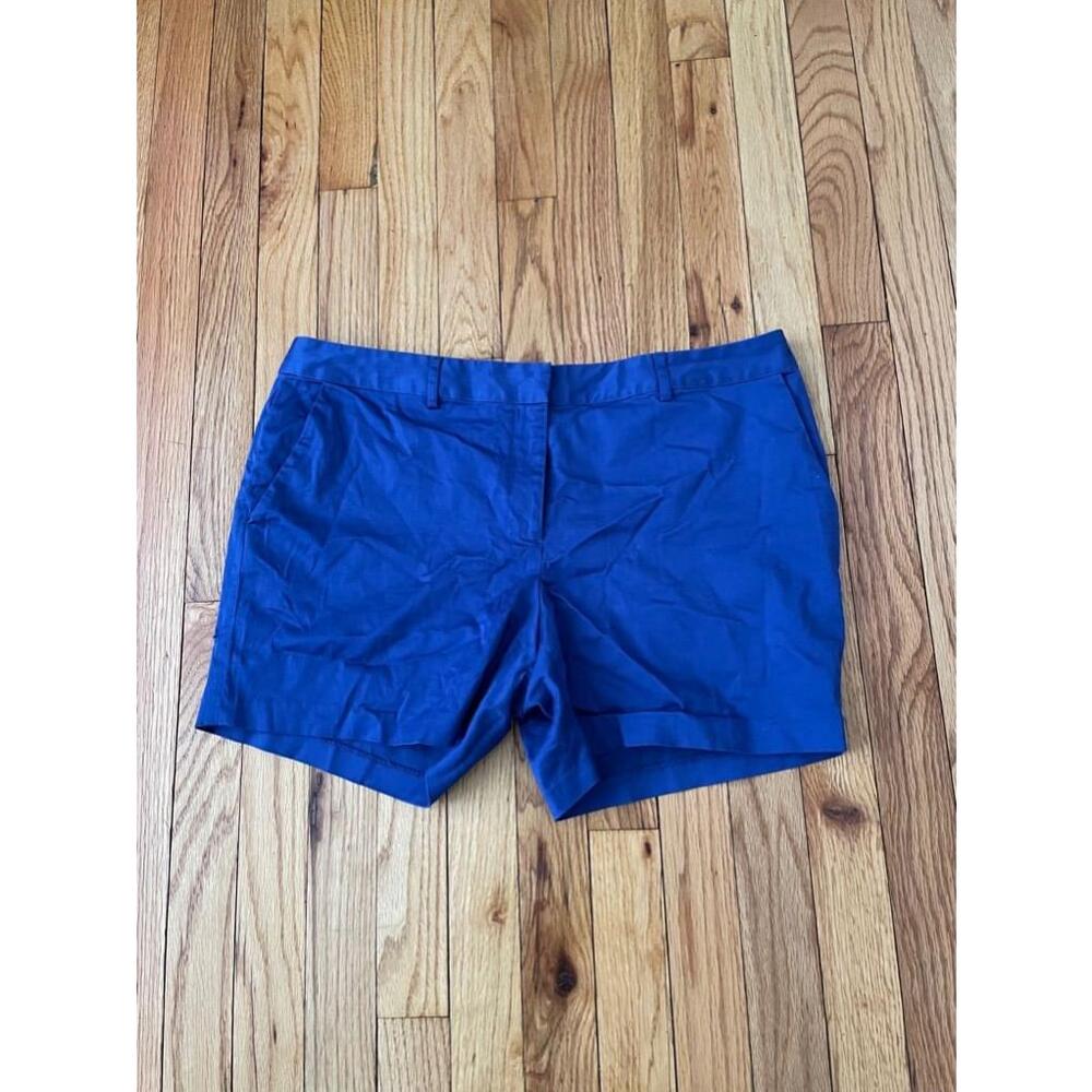 🎯Michael Kors Chinos Bermuda Royal Cobalt Cotton coastal shorts vibrant 12